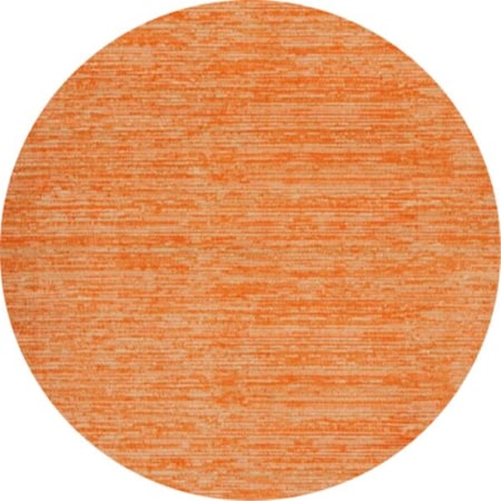 Safavieh 5 x 5 ft. Vision Contemporary Round Power Loomed Rug, Orange VSN606P-5R